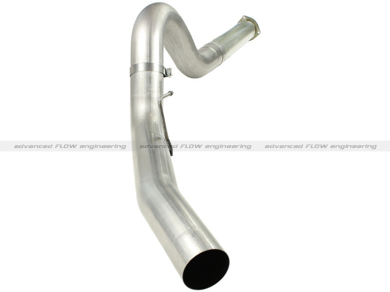 aFe MACHForce XP 5in DPF-Back Stainless Steel Exh Sys, No tip,Ford Diesel Trucks 11-14 V8-6.7L - Burkken Auto Parts