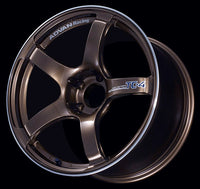 Advan TC4 17x9 +63 5x114.3 Racing Umber Bronze and Ring Wheel - Burkken Auto Parts