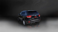 Corsa 2011-2021 Jeep Grand Cherokee Black 2.5in Dual Rear Exit Cat-Back Exhaust - Burkken Auto Parts