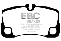 EBC 07-09 Porsche 911 (997) Greenstuff Rear Brake Pads - Burkken Auto Parts