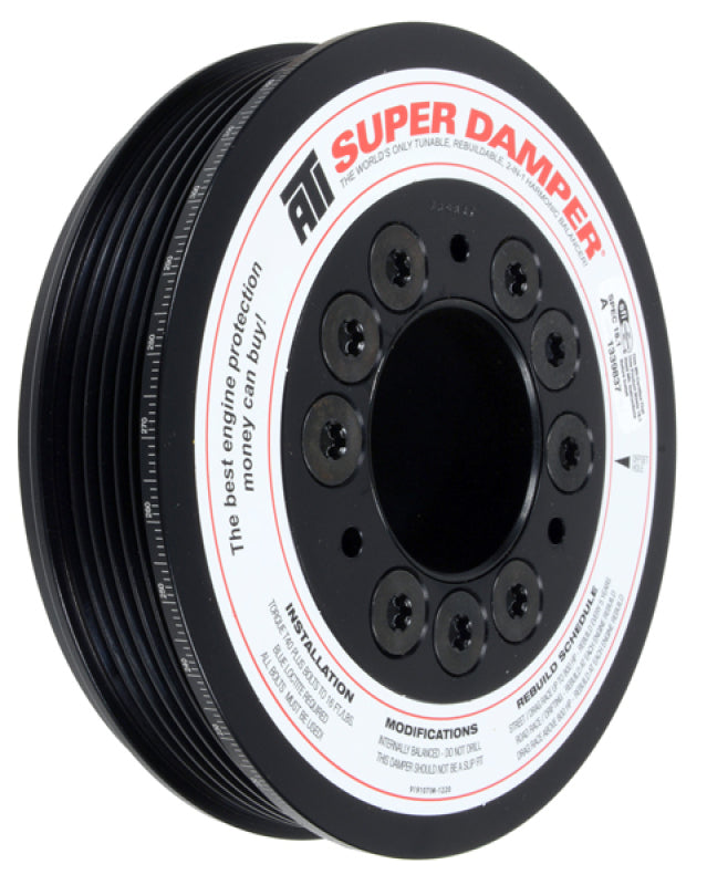 ATI Damper - 5.67In - Aluminum - 6 Grv - 2023 Nissan Z VR30DDTT (OEM Dia Race Version) - Burkken Auto Parts