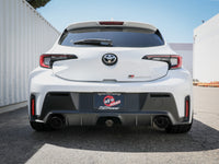 aFe 23-24 Toyota GR Corolla L3 1.6L (t) Gemini XV 3in to 2-1/2in Cat Back Exhaust w/ Black Tips - Burkken Auto Parts