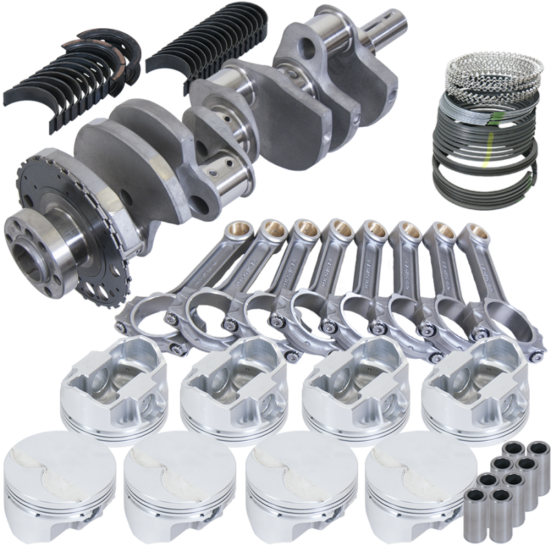 Eagle Chevy LS2 4.000in Crank 24 Tth Reluctor 6.125in I-Beam Rods 4.010in Pistons Rotating Assembly - Burkken Auto Parts