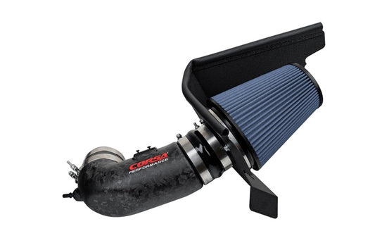 Corsa 17-24 Chevrolet Camaro ZL1 Matte Forged Carbon Fiber Air Intake w/ MaxFlow 5 Oiled Filter - Burkken Auto Parts
