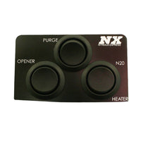 Nitrous Express 05-13 Chevrolet Corvette C6 Custom Switch Panel - Burkken Auto Parts
