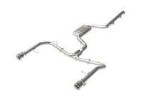 afe 19-21 VW Jetta GLI (MKVII) L4-2.0L (t) MACH Force-Xp 304 SS Cat-Back Exhaust System Polished Tip - Burkken Auto Parts