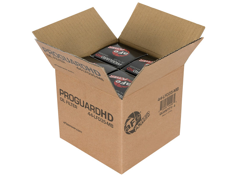 Pro GUARD HD Oil Filter (4 Pack) RAM 1500 EcoDiesel 14-16 V6-3.0L (td) - Burkken Auto Parts