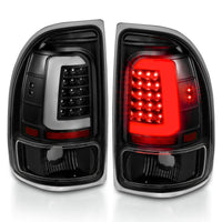 ANZO 1997-2004 Dodge Dakota LED Taillights Black Housing Clear Lens Pair - Burkken Auto Parts