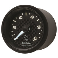 Autometer GT Series 52mm Mechanical 0-100 psi Oil Pressure Gauge - Burkken Auto Parts