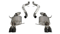 Corsa 2008-2012 BMW M3 E90 Black Sport Cat-Back Exhaust - Burkken Auto Parts