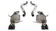Corsa 2008-2012 BMW M3 E90 Black Sport Cat-Back Exhaust - Burkken Auto Parts