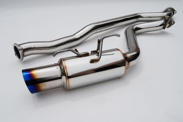 Invidia 08+ WRX Hatch / 08 STi 76mm RACING Titanium Tip Cat-back Exhaust - Burkken Auto Parts
