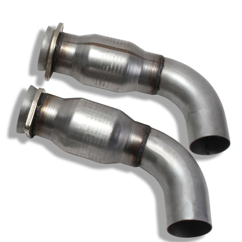 BBK 05-20 Dodge Challenger/Charger 6.1/6.2/6.4L Hemi 3in Catted High Flow Mid Pipe - Burkken Auto Parts