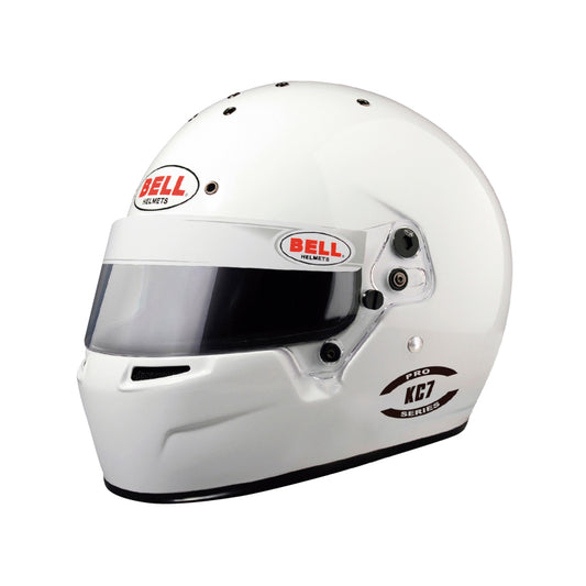 Bell KC7 CMR 7 3/8 CMR2016 V15 Brus Helmet - Size 59 (White) - Burkken Auto Parts