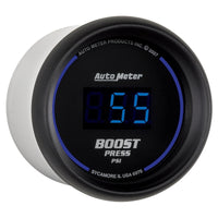 Autometer Cobalt Digital 52mm Digital 5-60 PSI Boost Gauge - Burkken Auto Parts