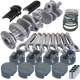 Eagle Chevy 350 3.750in Crank 6.000in H-Beam -16cc Inv Dome 4.040in Pistons Balanced Assembly - Burkken Auto Parts