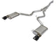 aFe MACHForce XP Exhausts Cat-Back SS-304 EXH w/ Black Tips 15-16 Ford Mustang EcoBoost 2.3L (t) - Burkken Auto Parts