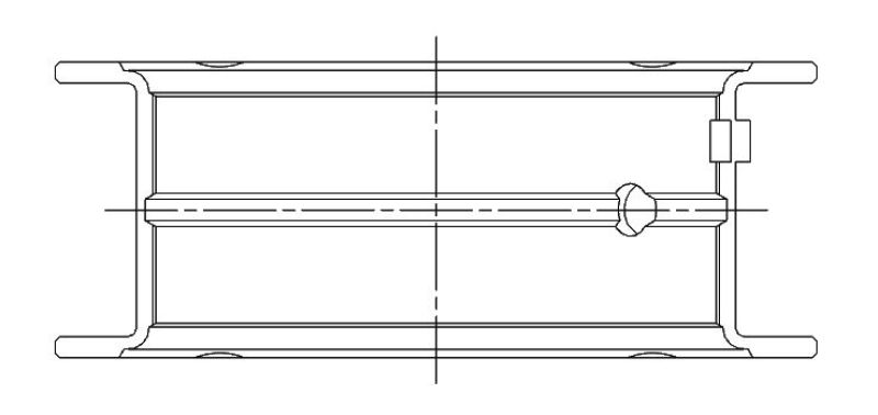 ACL Nissan 4 CA18/C20 Standard Size High Performance Main Bearing Set - Burkken Auto Parts