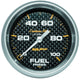 Autometer Carbon Fiber 2 5/8in 0-100 PSI Digital Stepper Motor Fuel Press Gauge - Burkken Auto Parts