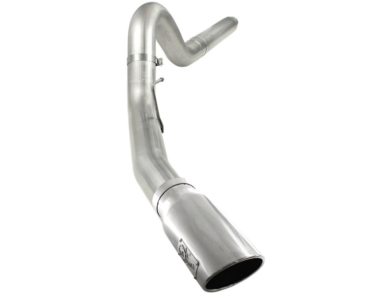 aFe MACHForce XP 5in DPF-Back Stainless Steel Exh Sys, polished tip,Ford Diesel Trucks 08-10 V8-6.4L - Burkken Auto Parts