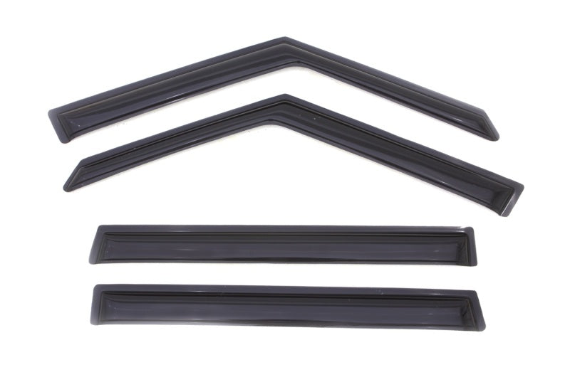 AVS 09-13 Kia Soul Ventvisor Outside Mount Window Deflectors 4pc - Smoke - Burkken Auto Parts