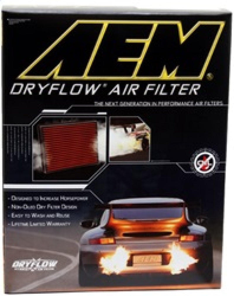 AEM 06-10 Toyota Yaris DryFlow Air Filter - Burkken Auto Parts