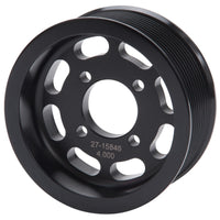 Edelbrock Pulley Supercharger Enforcer 10 Rib 4In Black - Burkken Auto Parts