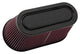 K&N Filter Univ Air Filter Carb Fib T/B 3-1/2in FLG OD / 12x6in B / 9-15/16x3-15/16in T / 6in H - Burkken Auto Parts