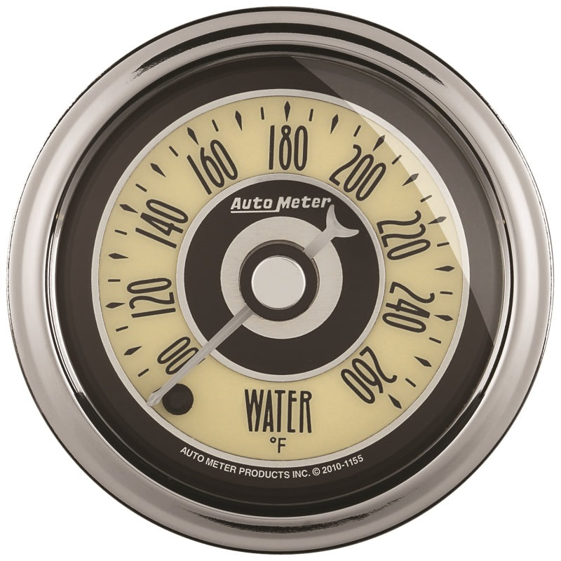 Autometer Cruiser Ad 2-1/16in Full Sweep Electric 100-260 Deg F Water Temperture Gauge - Burkken Auto Parts