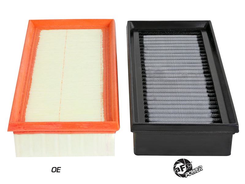 aFe Magnum FLOW Pro DRY S OE Replacement Filter 15-19 Mercedes C63 AMG 4.0L TT (Pair) - Burkken Auto Parts