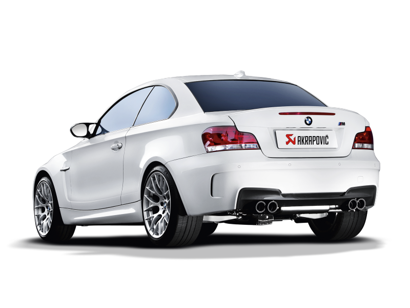 Akrapovic 11-12 BMW 1 Series M Coupe (E82) Slip-On Line (Titanium) (Req. Tips) - Burkken Auto Parts