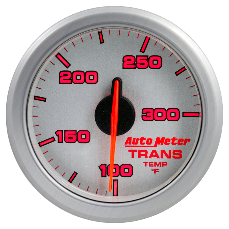 Autometer Airdrive 2-1/6in Trans Temperature Gauge 100-300 Degrees F - Silver - Burkken Auto Parts