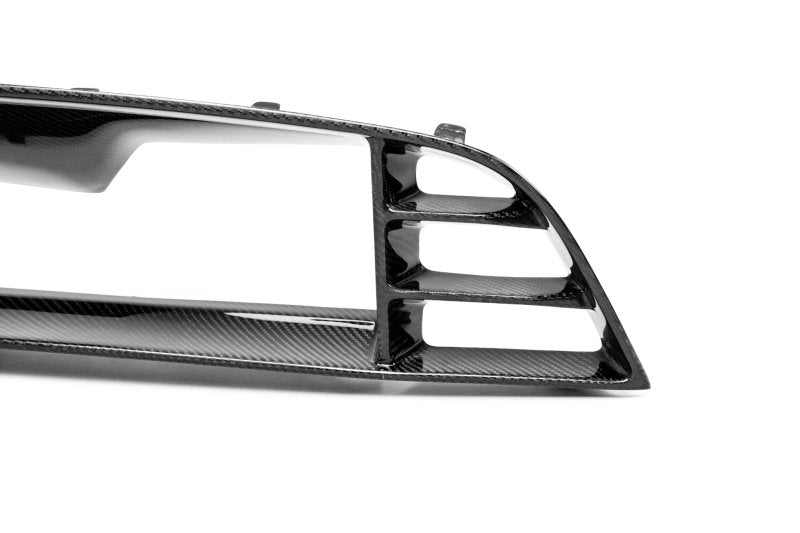 Anderson Composites 10-14 Ford Mustang/Shelby GT500 Front Upper Grille (w/o Spot for Cobra Emblem) - Burkken Auto Parts