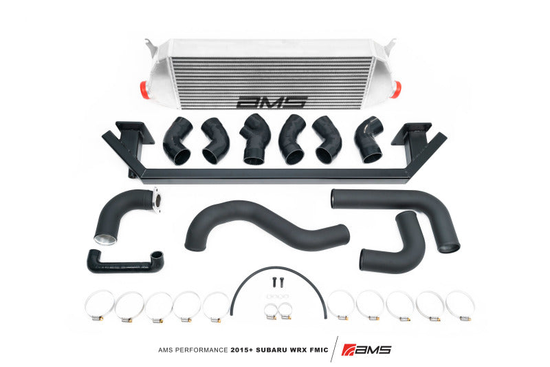 AMS Performance 2015+ Subaru WRX FA20 Front Mount Intercooler Kit with Bumper Beam - Burkken Auto Parts