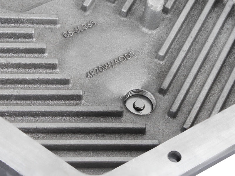 afe Transmission Pan (Raw); Ford Trucks 93-08 AODE/4R70W - Burkken Auto Parts