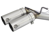 aFe Rebel 3in 409 SS Cat-Back Exhaust 2021 Ford F-150 V6 2.7L/3.5L (tt)/V8 5.0L w/ Polished Tips - Burkken Auto Parts