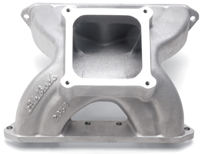 Edelbrock Manifold SBC Victor Spider Glidden 18 Deg Heads Dominator Flange - Burkken Auto Parts