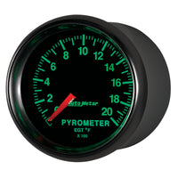 Autometer GS 0-2000 degree F Full Sweep Electronic Pyrometer Gauge - Burkken Auto Parts
