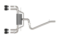 aFe MACHForce XP 3in-2.5in 304SS Exhaust Cat-Back 15-20 Audi S3 L4-2.0L (t) - Black Tips - Burkken Auto Parts