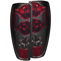 ANZO 2004-2012 Chevrolet Colorado Taillights Red/Smoke - Burkken Auto Parts
