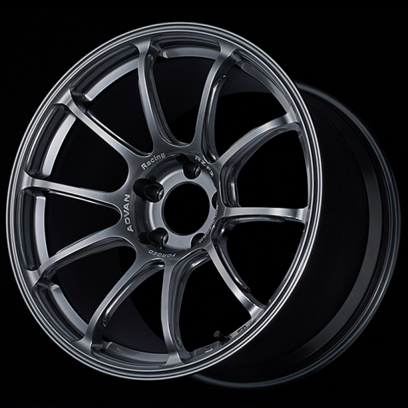 Advan RZ-F2 18x9.5 +29 5-114.3 Racing Hyper Black Wheel - Burkken Auto Parts
