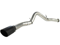 aFe MACHForce XP Exhaust 5in DPF-Black, GM Diesel Trucks 07.5-10 V8-6.6L 9(td) LMM - Burkken Auto Parts