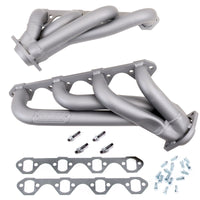 BBK 79-93 Mustang 351 Swap Shorty Unequal Length Exhaust Headers - 1-5/8 Titanium Ceramic - Burkken Auto Parts