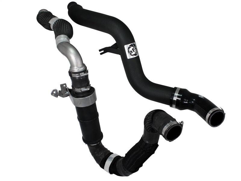 aFe Bladerunner Intercoolers 3in Black Tube Hot Side w/ Couplings & Clamps 14-15 Ram 1500 V6-3.0L - Burkken Auto Parts