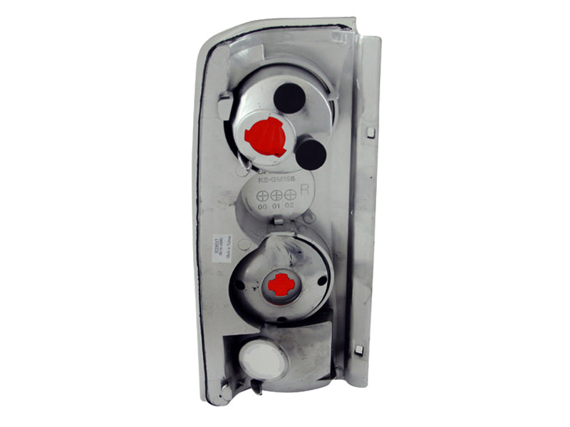 ANZO 1985-2005 Chevrolet Astro Taillights Chrome G2 - Burkken Auto Parts