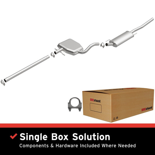 MagnaFlow BRE Exhaust Kit 93-99 VW Jetta 2.0L - Burkken Auto Parts