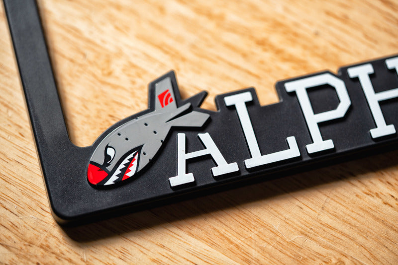 AMS Performance AMS / Alpha Army License Plate Frame - Burkken Auto Parts