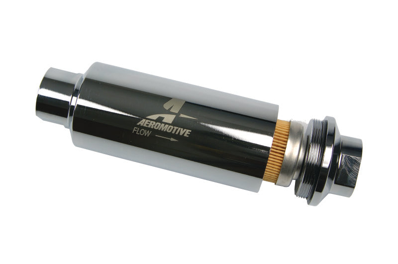 Aeromotive Pro-Series In-Line Fuel Filter - AN-12 - 10 Micron Fabric Element - Burkken Auto Parts