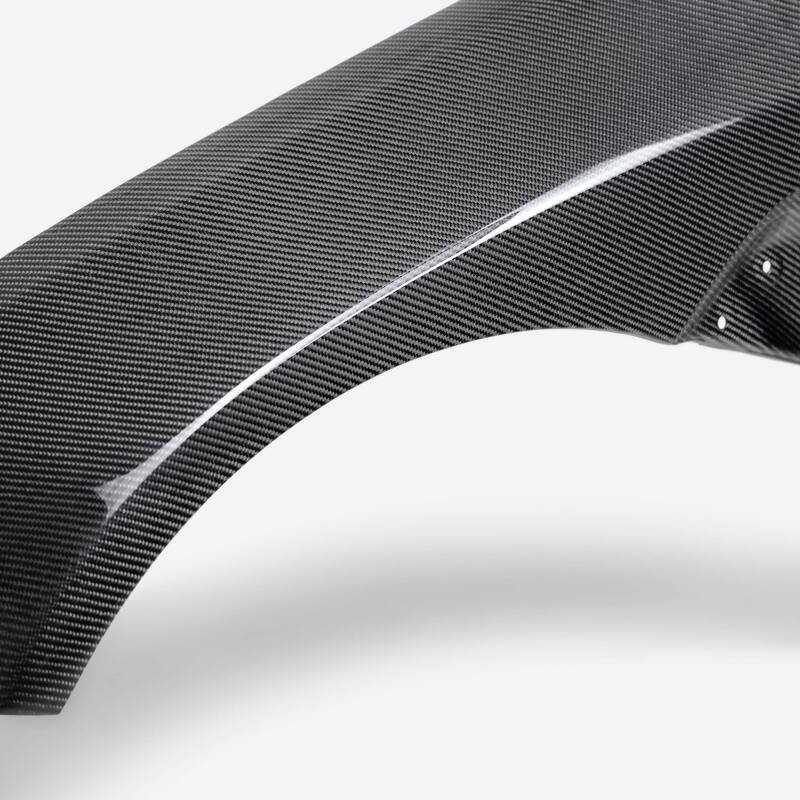 Seibon 2022 Toyota GR86 / Subaru BRZ Carbon Fiber Fenders - Gloss Finish - Burkken Auto Parts
