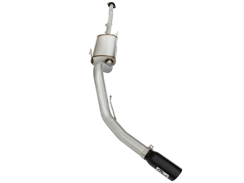 aFe MACHForce XP SS Exhaust 3in to 3.5in Cat-Back w/ Black Tip 15 Ford F-150 EcoBoost V6 2.7/3.5Ltt - Burkken Auto Parts